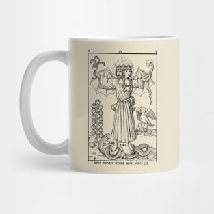 Vintage Occult Alchemy Esoteric Symbolism Mug